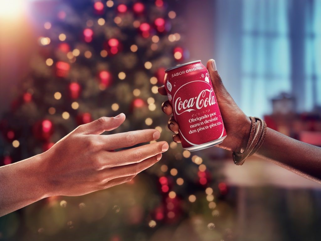Coca-Cola e Natal. (Fonte ABIR)