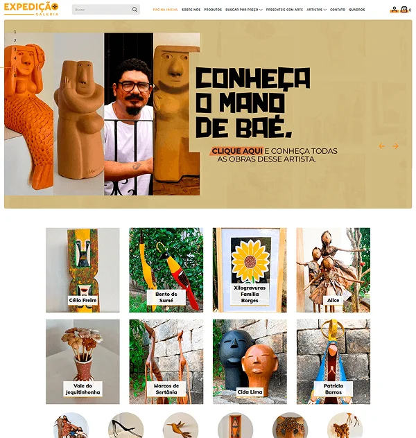 Site da Expedição Galeria
