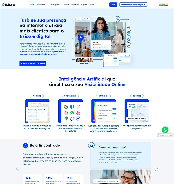 Site da Hublocal